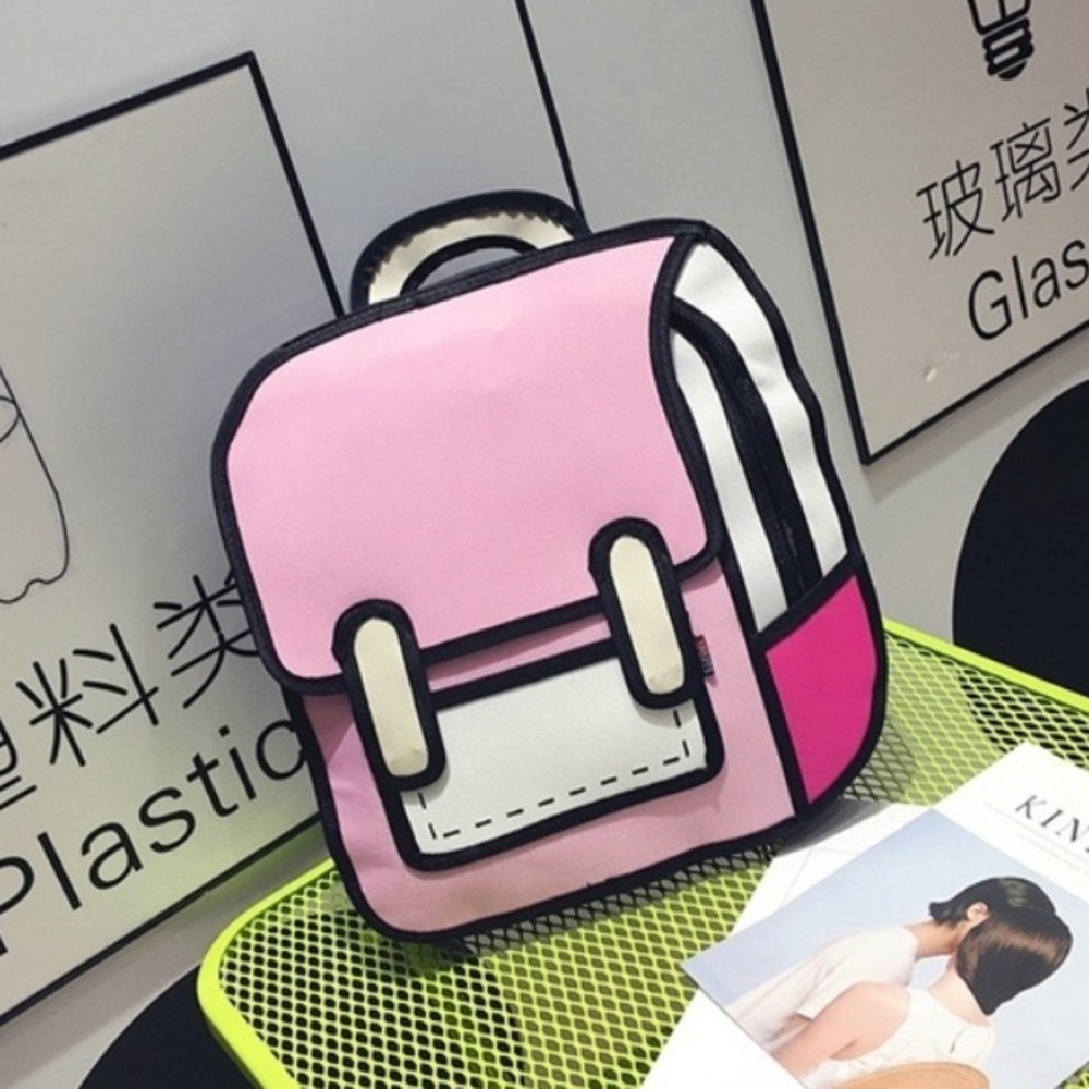 3D cartoon backpack